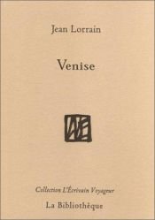 book cover of Venise by Jean Lorrain