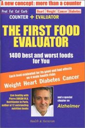 book cover of The First Food Evaluator by Pierre Dukan