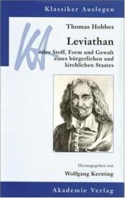 book cover of Leviathan by Wolfgang Kersting