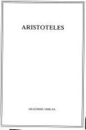 book cover of Aristotelis, vel Theophrasti de coloribus libellus by Aristotle
