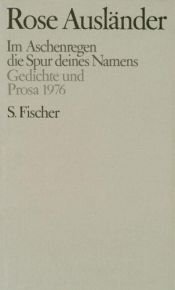 book cover of Gesammelte Werke IV. Im Aschenregen by Rose Ausländer