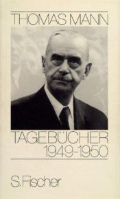 book cover of Tagebücher 1949 - 1950 by Thomas Mann
