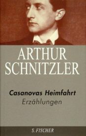 book cover of Casanovas Heimfahrt by Arthur Schnitzler