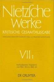 book cover of Nietzsche Werke: Kristische Gesamtaugabe by Friedrich Nietzsche