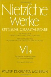 book cover of Nietzsche. Werke, Kritische Gesamtausgabe IX 2. Notizheft N VII 2 by פרידריך ניטשה