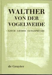 book cover of Sprüche. Lieder. Der Leich by Walther von der Vogelweide