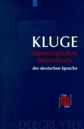 book cover of Etymologisches Wörterbuch der deutschen Sprache by Friedrich Kluge