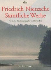 book cover of Samtliche Werke: Kritische Studienausgabe in 15 Banden by Frydrichas Nyčė