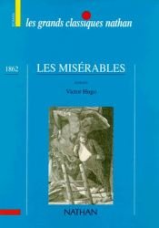 book cover of Les miserables. Extraits by Victor Hugo
