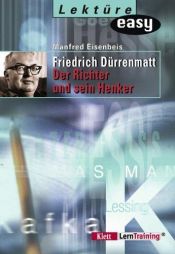 book cover of Lektüre easy, Der Richter und sein Henker by Friedrich Dürrenmatt