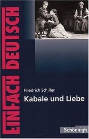 book cover of EinFach Deutsch - Textausgaben: Kabale und Liebe by Friedrich von Schiller