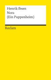 book cover of Nora oder Ein Puppenheim by Henrik Ibsen
