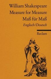 book cover of Maß für Maß by Roma (Ed) Gill|William Shakespeare