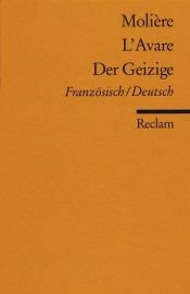 book cover of Der Geizige by Molière
