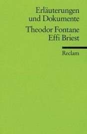 book cover of Effi Briest. Erläuterungen und Dokumente by テオドール・フォンターネ