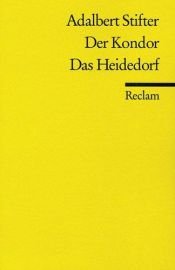 book cover of Der Kondor by Adalbert Stifter