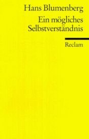 book cover of Ein mögliches Selbstverständnis by Χανς Μπλούμενμπεργκ