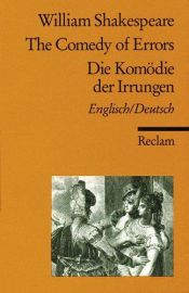 book cover of Die Komödie der Irrungen by William Shakespeare