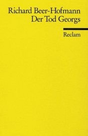 book cover of Der Tod Georgs by Richard Beer-Hofmann