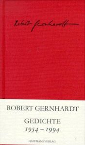book cover of Gedichte : 1954 - 1994 by Robert Gernhardt