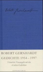 book cover of Gedichte : 1954 - 1997 by Robert Gernhardt