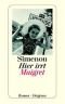 Simenon: Maigret's Mistake