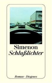 book cover of Schlusslichter by Georges Simenon