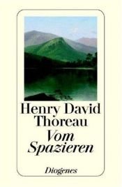 book cover of Vom Spazieren by Henry David Thoreau