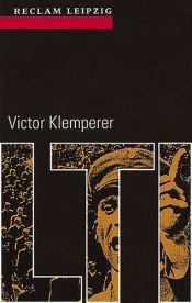 book cover of LTI – Notizbuch eines Philologen by Victor Klemperer