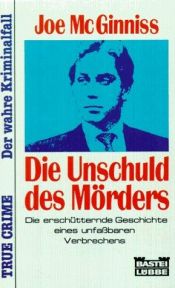 book cover of Die Unschuld des Mörders by Joe McGinniss|Outlet