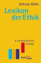 book cover of Lexikon der Ethik by Otfried Hoffe