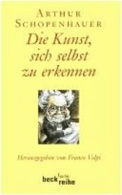 book cover of Die Kunst, sich selbst zu erkennen by Arthur Schopenhauer