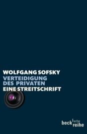book cover of Privacy: A Manifesto by Wolfgang Sofsky