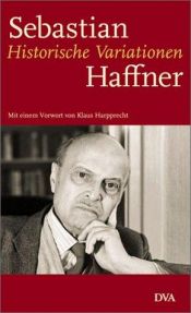 book cover of Historische Variationen by Sebastian Haffner