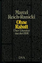 book cover of Ohne Rabatt: über Literatur aus der DDR by Marcel Reich-Ranicki