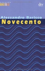 book cover of Novečentas: monologas by Alessandro Baricco