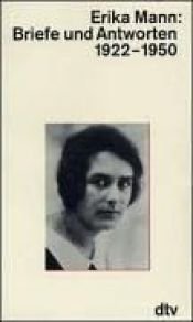 book cover of Briefe und Antworten 1922 - 1969 by Erika Mann