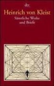 book cover of Saemtliche Werke Und Briefe 2 Volumes by Heinrich von Kleist