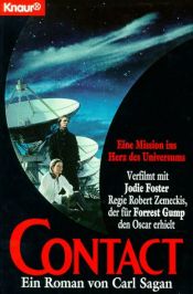 book cover of Contact by Carl Sagan