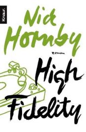 book cover of High Fidelity by Nick Hornby