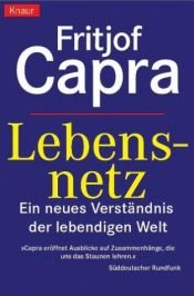 book cover of Lebensnetz : ein neues Verständnis der lebendigen Welt by Fritjof Capra
