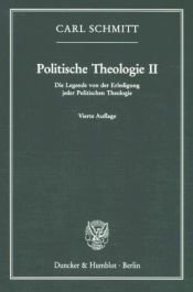 book cover of Political Theology II: The Myth of the Closure of any Political Theology by Carl Schmitt