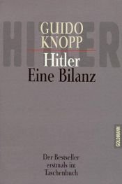 book cover of Hitler een balans by Guido Knopp