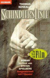 book cover of Schindlers Liste by Thomas Keneally