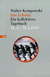 book cover of Das Echolot. Ein kollektives Tagebuch. 4 Bände in Schuber.: 4 Bde. by Walter Kempowski