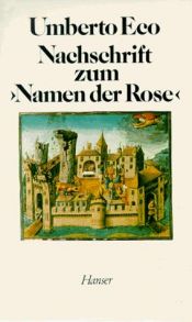 book cover of Nachschrift zum ' Namen der Rose' by Umberto Eco