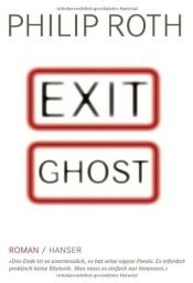 book cover of Exit Ghost by Philip Roth