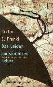 book cover of La sofferenza di una vita senza senso by Viktor Frankl