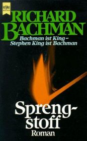 book cover of Sprengstoff by Richard Bachman|Stephen King