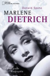 book cover of Marlene Dietrich. Die große Biographie. by Donald Spoto